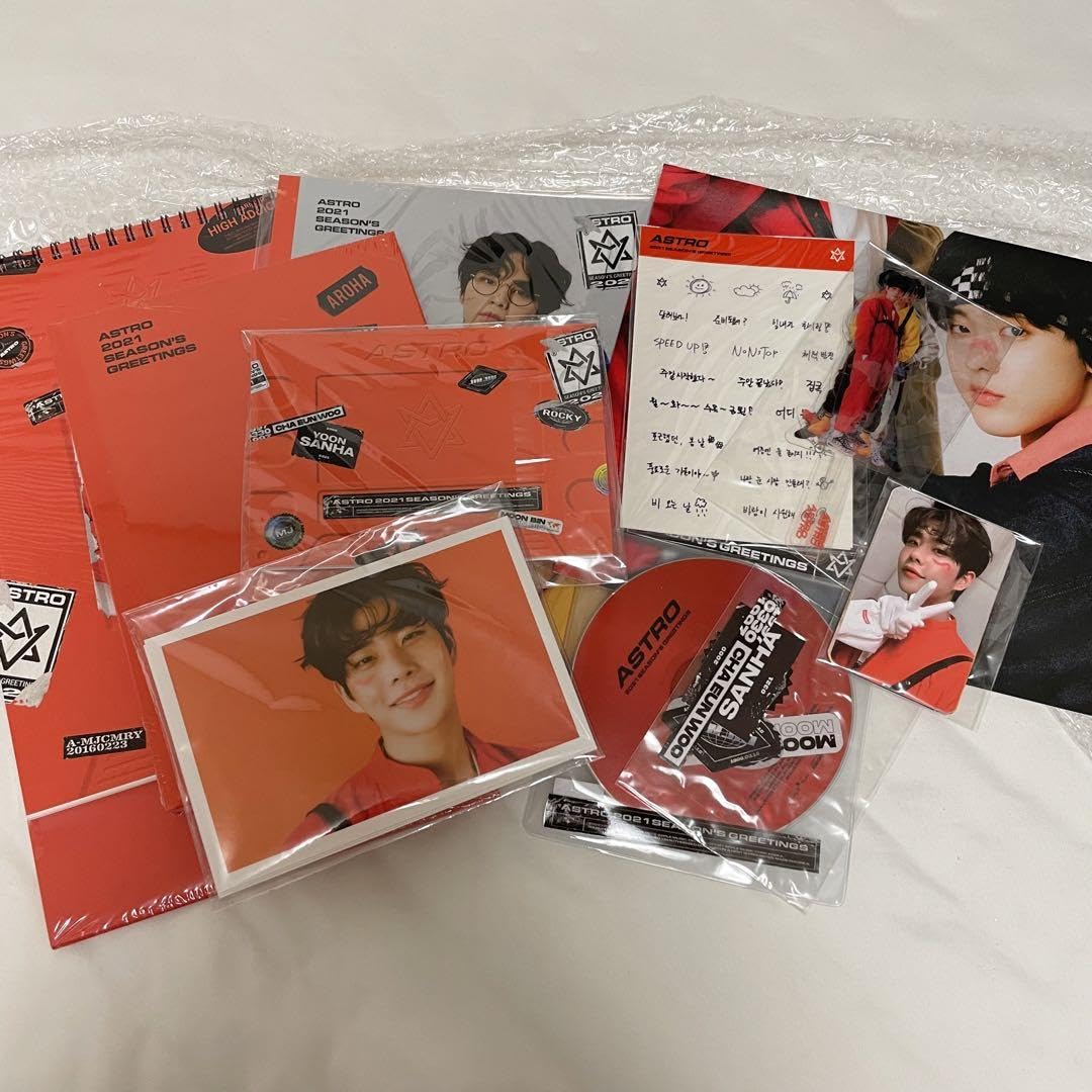 ASTRO★2021シーグリ★START VER★READY VER ASTRO 2021 Season's Greetings Official Photocard Ready Start